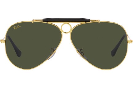 Слънчеви очила Ray-Ban Shooter RB3138 923931 Пилотни Златна