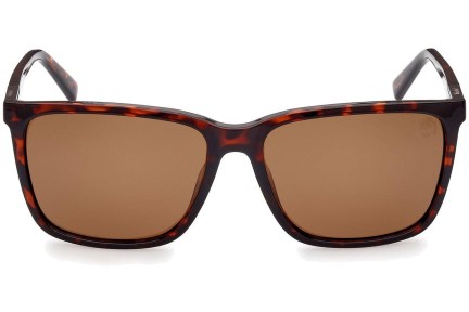 Слънчеви очила Timberland TB9280-H 52H Polarized Квадратни Хавана