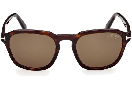 Слънчеви очила Tom Ford FT0931 52H Polarized Заоблени Хавана