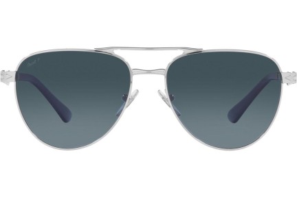 Слънчеви очила Persol PO1003S 518/S3 Polarized Пилотни Сребърна