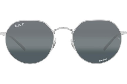 Слънчеви очила Ray-Ban Jack Chromance Collection RB3565 9242G6 Polarized Заоблени Сребърна