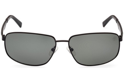 Слънчеви очила Timberland TB9300 02R Polarized Правоъгълни Черна