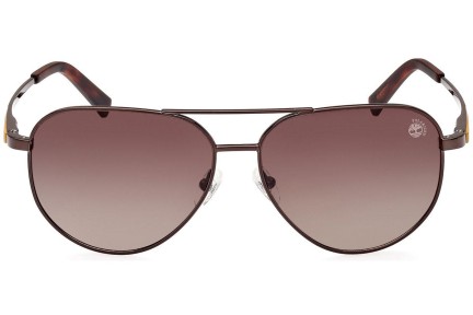 Слънчеви очила Timberland TB9304 48H Polarized Пилотни Кафява