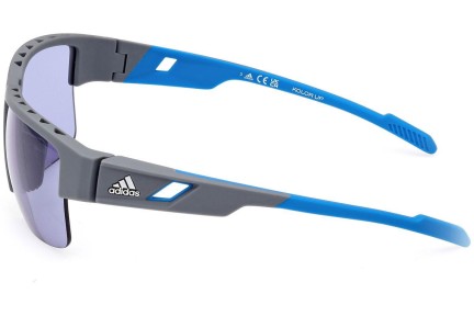 Слънчеви очила Adidas Sport SP0070 20V Правоъгълни Сива