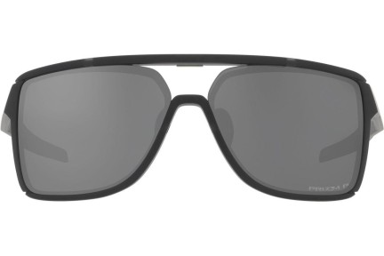 Слънчеви очила Oakley Castel OO9147-02 Polarized Квадратни Черна