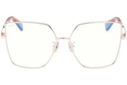 Очила Max Mara MM5073-H-B 033 С голям размер Златна