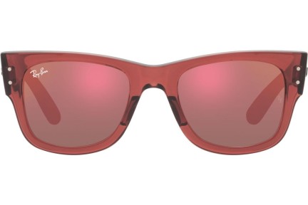 Слънчеви очила Ray-Ban Mega Wayfarer RB0840S 66372K Квадратни Розова