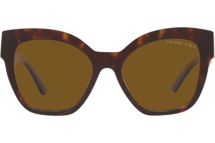 Слънчеви очила Prada PR17ZS 2AU5Y1 Polarized Квадратни Хавана