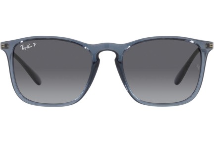 Слънчеви очила Ray-Ban Chris RB4187 6592T3 Polarized Квадратни Синя