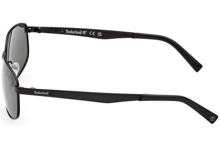 Слънчеви очила Timberland TB9300 02R Polarized Правоъгълни Черна