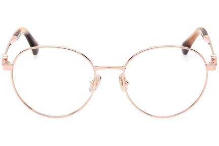 Очила Max Mara MM5081 033 Заоблени Златна