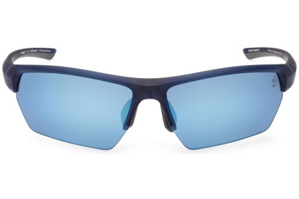 Слънчеви очила Timberland TB9294 91D Polarized Правоъгълни Синя