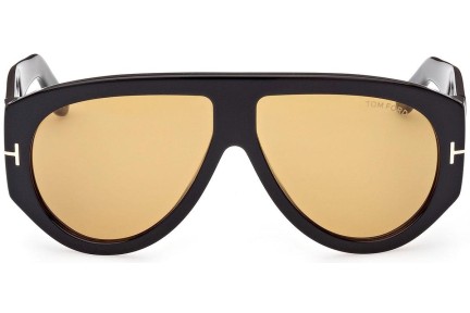 Слънчеви очила Tom Ford Bronson FT1044 01E Пилотни Черна