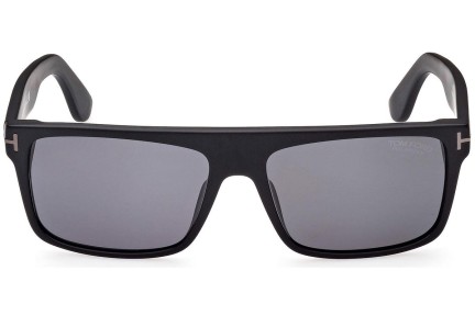 Слънчеви очила Tom Ford FT0999-N 02D Polarized Правоъгълни Черна