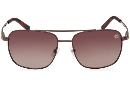 Слънчеви очила Timberland TB9303 48H Polarized Пилотни Кафява