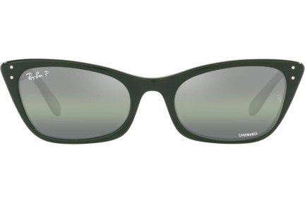 Слънчеви очила Ray-Ban Lady Burbank Chromance Collection RB2299 6659G4 Polarized Око на котка Зелена