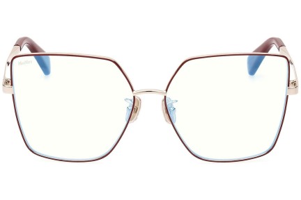 Очила Max Mara MM5073-H-B 068 С голям размер Златна