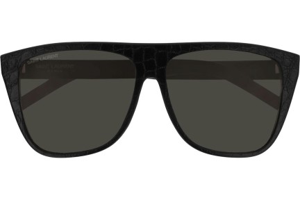 Слънчеви очила Saint Laurent SL1 012 Flat Top Черна