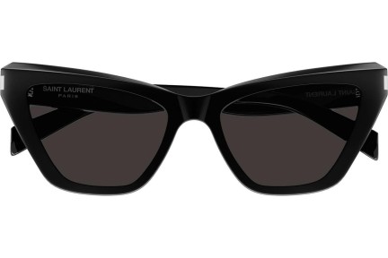 Слънчеви очила Saint Laurent SL466 001 Око на котка Черна