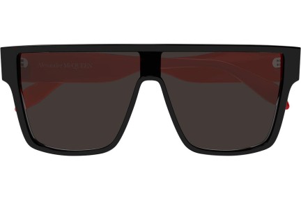 Слънчеви очила Alexander McQueen AM0354S 003 Flat Top Черна