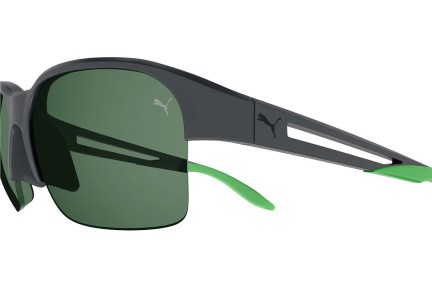 Слънчеви очила Puma PU0352S 004 Polarized Правоъгълни Сива