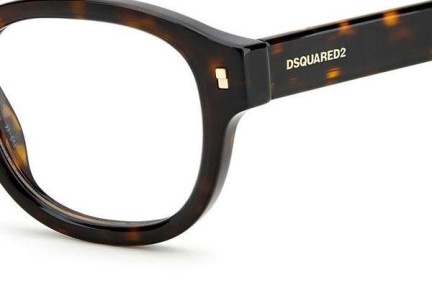 Очила Dsquared2 D20023 086 Заоблени Хавана