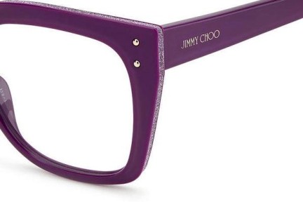 Очила Jimmy Choo JC329 B3V Квадратни Виолетова