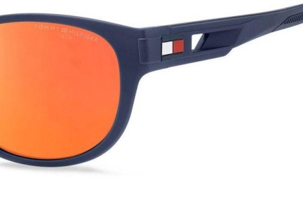 Слънчеви очила Tommy Hilfiger TH1912/S FLL/B8 Заоблени Синя