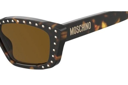 Слънчеви очила Moschino MOS091/S 086/70 Око на котка Хавана