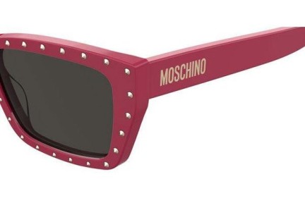 Слънчеви очила Moschino MOS092/S C9A/IR Правоъгълни Червена