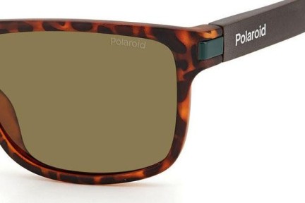 Слънчеви очила Polaroid PLD2123/S PHW/SP Polarized Квадратни Хавана