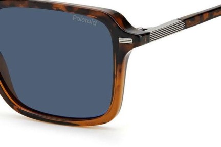 Слънчеви очила Polaroid PLD2110/S 9N4/C3 Polarized Квадратни Хавана