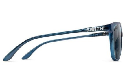 Слънчеви очила Smith CHEETAH PJP/M9 Polarized Заоблени Синя