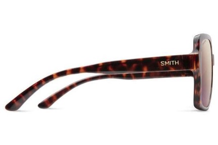 Слънчеви очила Smith FLARE 086/9V Polarized Квадратни Хавана