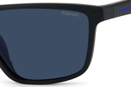 Слънчеви очила Polaroid PLD7044/S 0VK/C3 Polarized Квадратни Черна