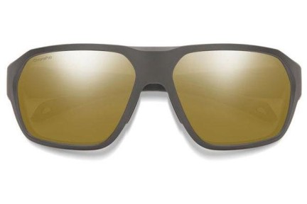 Слънчеви очила Smith DECKBOSS FRE/QE Polarized Правоъгълни Сива