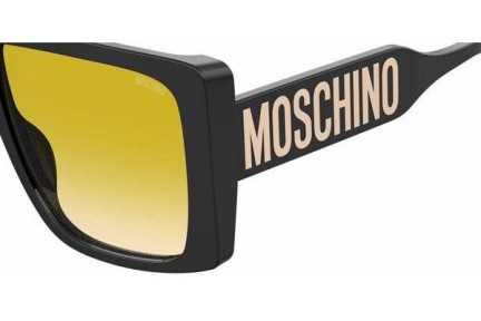 Слънчеви очила Moschino MOS119/S 807/06 Flat Top Черна