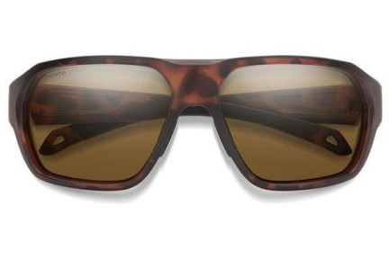 Слънчеви очила Smith DECKBOSS N9P/L5 Polarized Правоъгълни Хавана