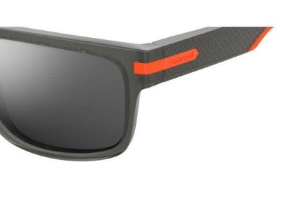 Слънчеви очила Polaroid Active Collection PLD2066/S RIW/EX Polarized Правоъгълни Сива