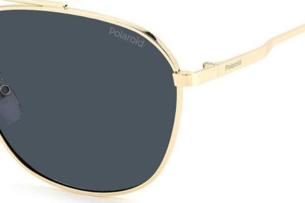 Слънчеви очила Polaroid PLD4127/G/S J5G/C3 Polarized Пилотни Златна