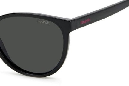 Слънчеви очила Polaroid Junior PLD8047/S 807/M9 Polarized Око на котка Черна