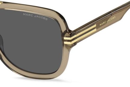 Слънчеви очила Marc Jacobs MARC637/S HAM/IR Пилотни Бежова