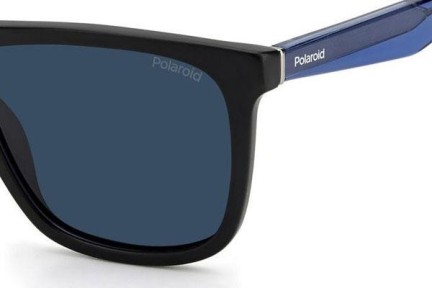 Слънчеви очила Polaroid PLD2102/S/X 0VK/C3 Polarized Квадратни Черна