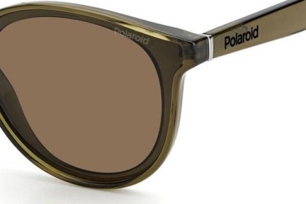 Слънчеви очила Polaroid PLD6143/S 09Q/SP Polarized Заоблени Кафява