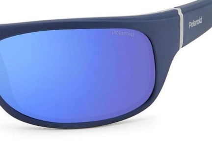 Слънчеви очила Polaroid PLD2125/S XW0/5X Polarized Правоъгълни Синя