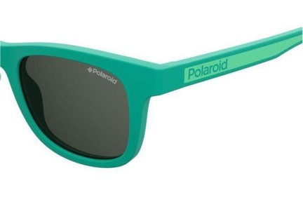 Слънчеви очила Polaroid Junior PLD8031/S 1ED/M9 Polarized Квадратни Зелена