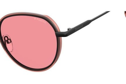 Слънчеви очила Polaroid PLD6114/S 35J/0F Polarized Заоблени Черна