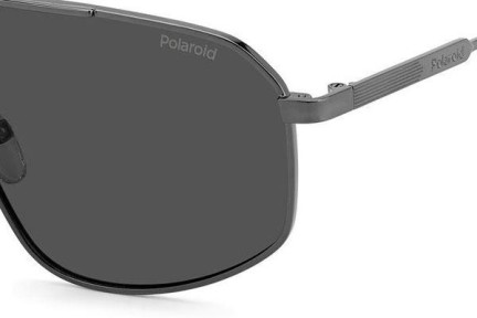 Слънчеви очила Polaroid PLD4118/S/X KJ1/M9 Polarized Пилотни Сребърна