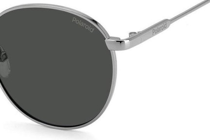 Слънчеви очила Polaroid PLD6171/S 6LB/M9 Polarized Заоблени Сребърна