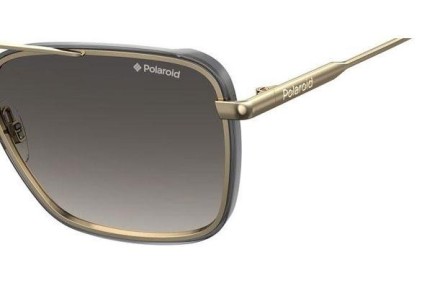 Слънчеви очила Polaroid PLD6115/S RHL/LB Polarized Пилотни Златна